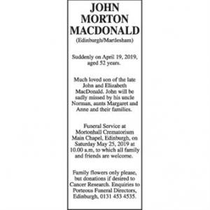 John Morton MacDonald