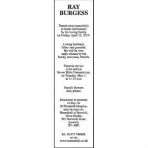 RAY BURGESS