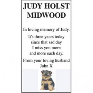 JUDY HOLST MIDWOOD