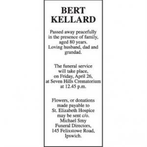 BERT KELLARD