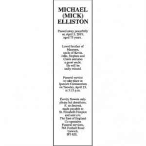 MICHAEL (MICK) ELLISTON