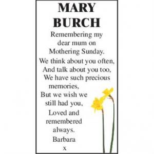 Mary Burch