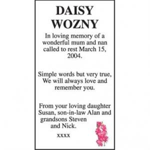 Daisy Wozny