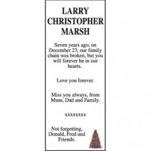 Larry Christopher Marsh