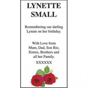 LYNETTE SMALL