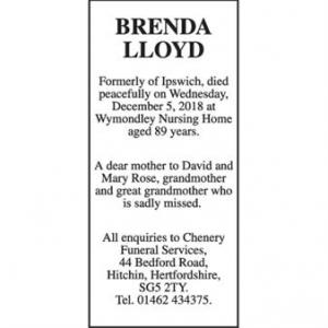 Brenda Lloyd