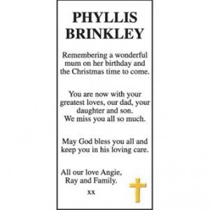 Phyllis Brinkley