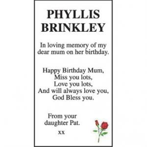 Phyllis Brinkley