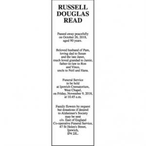 RUSSELL DOUGLAS READ