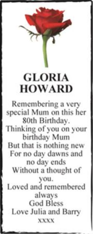 GLORIA HOWARD