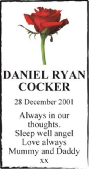 DANIEL RYAN COCKER