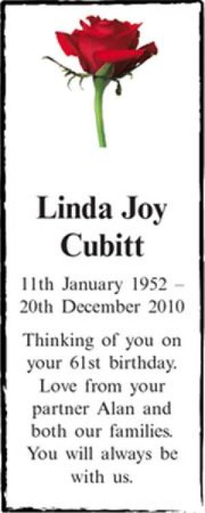 Linda Joy Cubitt