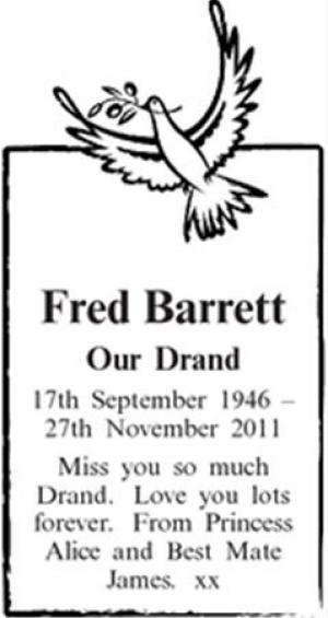 BARRETT Fred