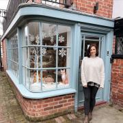 Sarah Blanchard, pictured outside the Ipswich branch of Fox + Bramble, is launching new children's play cafe The Nook at the Felixstowe store
