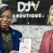 The owner of an Ipswich womenswear store which has become a staple of the town centre was 'elated' to discover she had won a prestigious regional award.