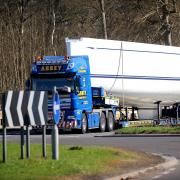 Police will be escorting four abnormal loads through Suffolk this week.