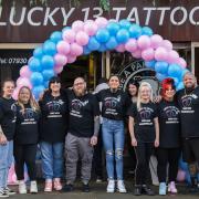 The team at Lucky 13 Tattoo Studio in Ipswich will once again be opening its doors to the community, this time to honour mental health. Image: Charlotte Bond