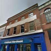 The units above the shop premises in the high street will be turned into flats.