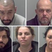 Some of the criminals jailed in Suffolk this week