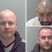 Some of the criminals put behind bars last month