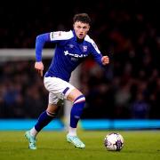 Nathan Broadhead was unable to join his Ipswich Town team-mates at a training camp in Austria.