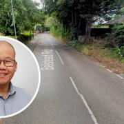 Cllr Man has criticised Suffolk Highway's road maintenance in his ward.