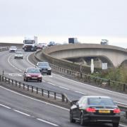 There will be lane closures on the Orwell Bridge this week