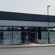 Work on two units in Ipswich's Anglia Retail Park is ongoing ahead of them both opening within the next couple of months