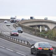 A lane of the Orwell Bridge will close for an inspection