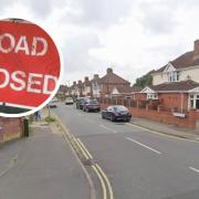 Wroxham Road in Ipswich will be closed for repair works