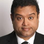 Paul Sinha is headlining a comedy gig in Ipswich