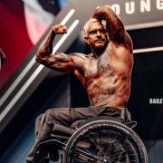 Nick Hewitt, the UK's only professional body builder has hit sights set on Invictus Games