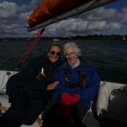 Residents had the opportunity to go out on the River Orwell.