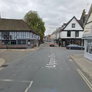 A man was arrested after an incident in Ipswich town centre