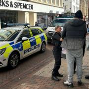 A man was arrested for criminal damage and theft offences in Ipswich. 