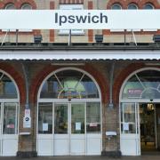 Greater Anglia say services are impacted between Ipswich and London Liverpool Street.