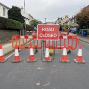 Berners Street in Ipswich has been closed for urgent works