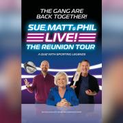 Sue, Matt and Phil Live is coming to Ipswich