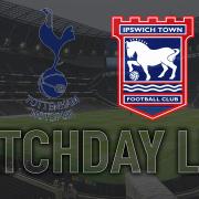 Ipswich Town take on Tottenham Hotspur, in North London, in a Premier League clash.