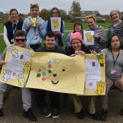 Staff and students from Suffolk Rural College are backing Children in Need this year by taking part in a sponsored walk around campus on Friday 15 November.