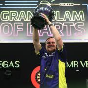 Luke Littler claimed his first major ranking title and it was fuelled by energy drinks and sweets (Kieran Cleeves/PDC)