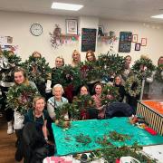 A Suffolk café is hosting wreath making workshops later this month