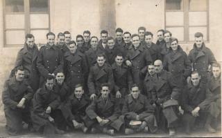 Members of the regiment in Italy.