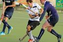 Harleston's Tim Whiteman in action against Ipswich. Picture: PAT LEATE