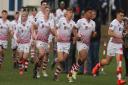 St Joseph's College team trot out to play at the St Jo's Rugby Festival. 

Picture: SEANA HUGHES