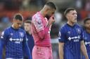 Aro Muric made a costly mistake at the end of Ipswich Town's 4-3 defeat to Brentford