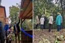 Residents of Oaklands House Care Home will now be able to enjoy the outdoors with a new viewing platform