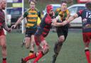 Mark Kohler scored for Bury in their 24-22 defeat at Clifton. Photo: SHAWN PEARCE PHOTOGRAPHY