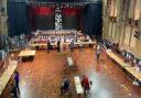 The election count at Ipswich Corn Exchange in 2021 for the Ipswich Borough Council election