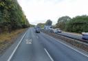 The crash happened on the A12 at Copdock, near Ipswich